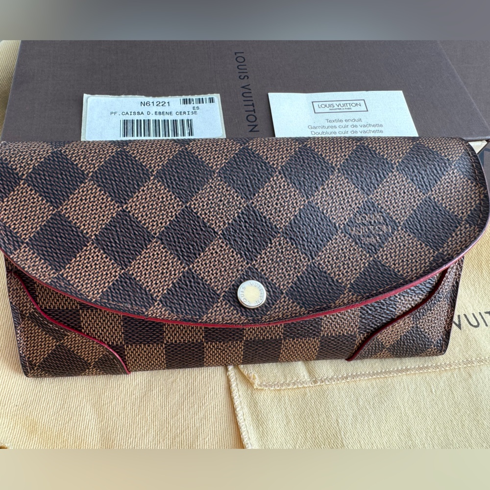 Louis Vuitton Caissa Wallet Damier Ebene